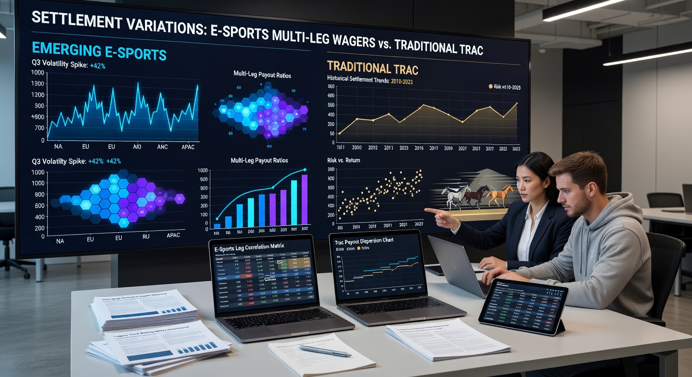 Detailed view of settlement adjustments in e-sports and track events with promotional bonus overlays active in 2026