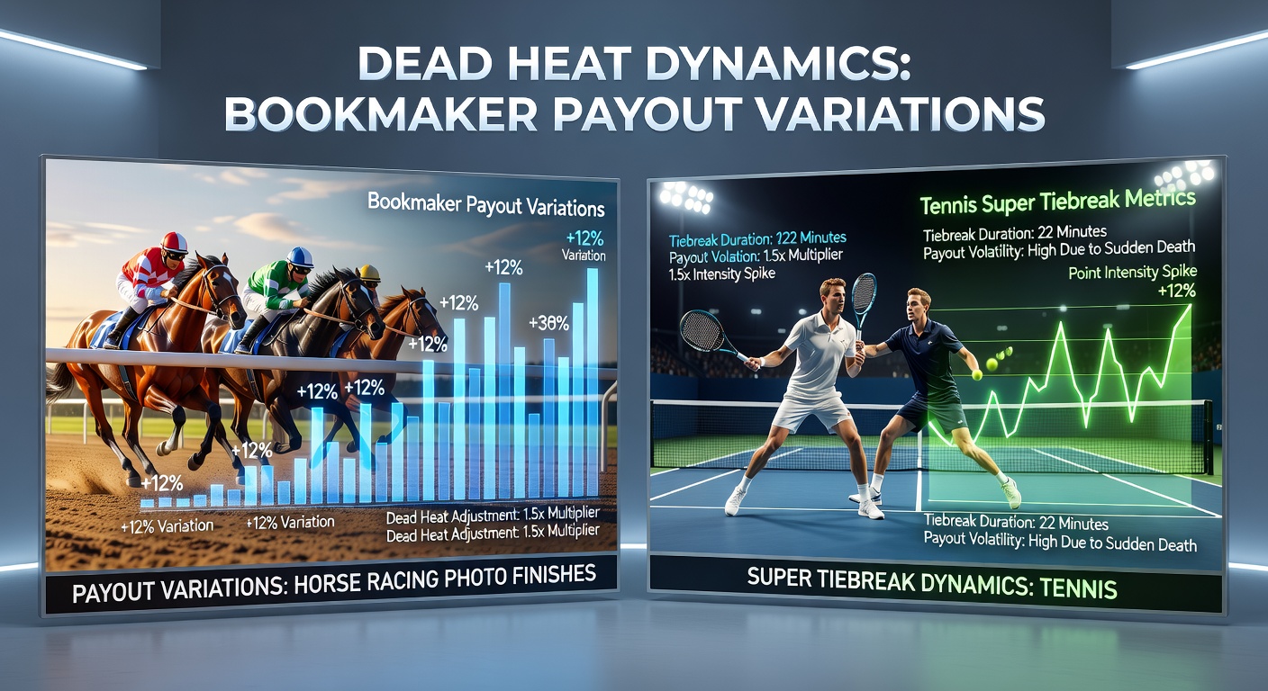 Tennis players in intense super tiebreak rally, net close-up capturing deciding points