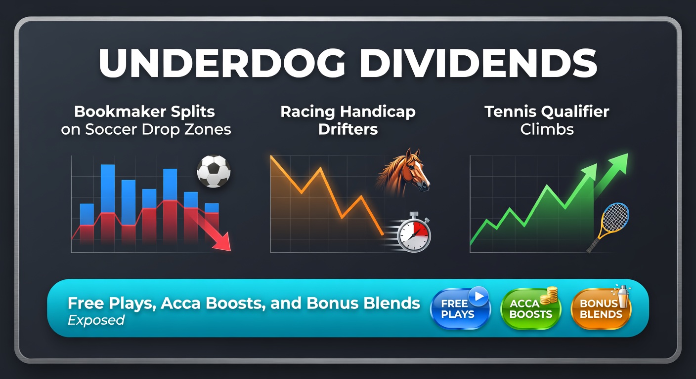 Graph showing bookmaker odds splits for underdog soccer teams in drop zones, highlighting value opportunities in April 2026 relegation battles