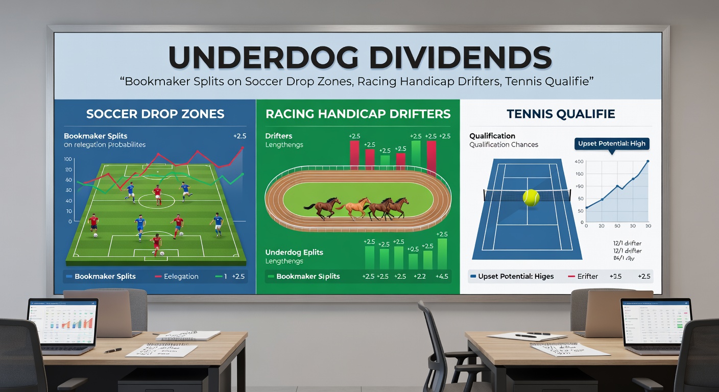 Chart illustrating handicap drifter odds movements in April 2026 horse racing, with bookmaker splits on underdogs gaining length